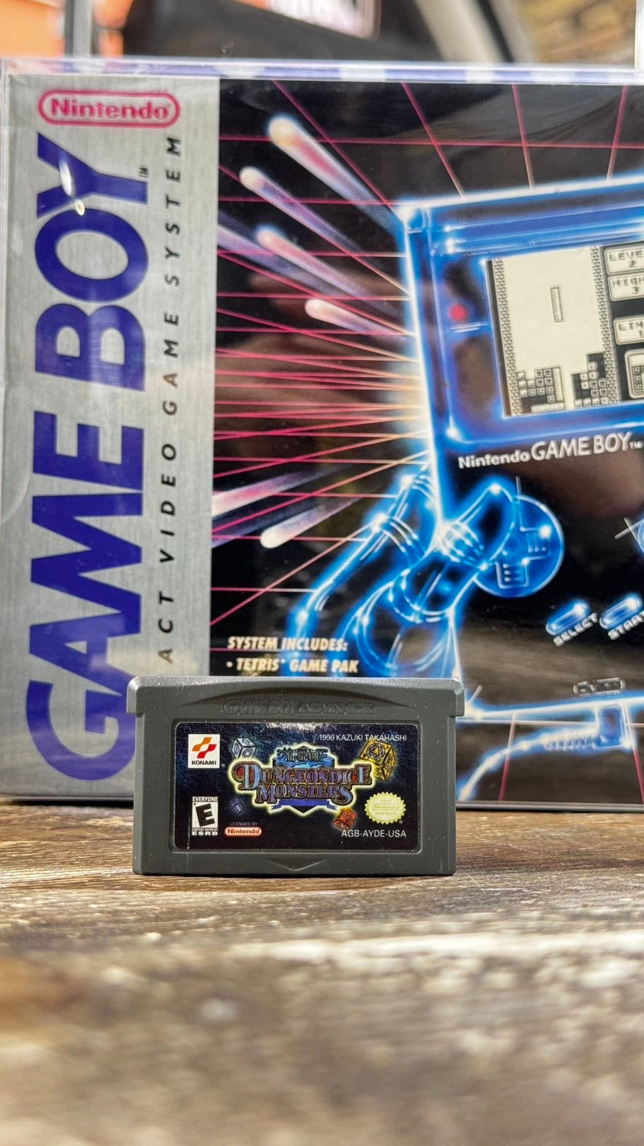 Yu-gi-oh Dungeondice monsters game boy advance gba loose