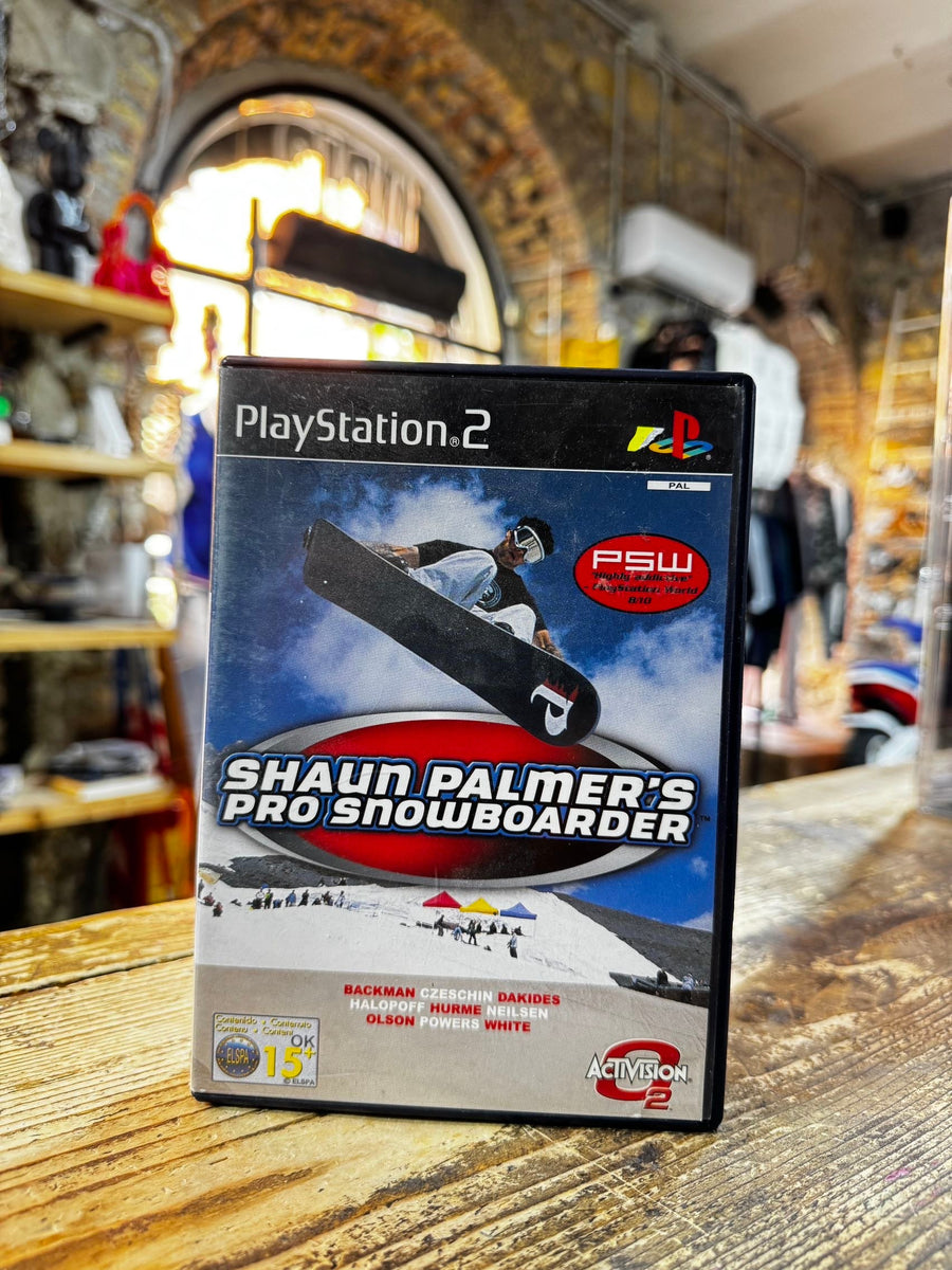 Jeu PS2 Shaun Palmer's Pro Snowboarder - Version PAL, Complet (boîte, Notice) - État Correct