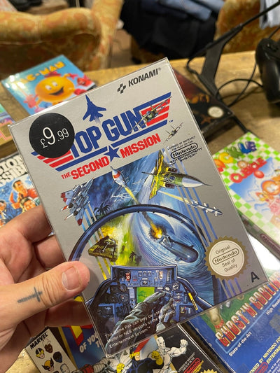 Gioco nintendo nes Top Gun second mission Retrogame BAD PEOPLE
