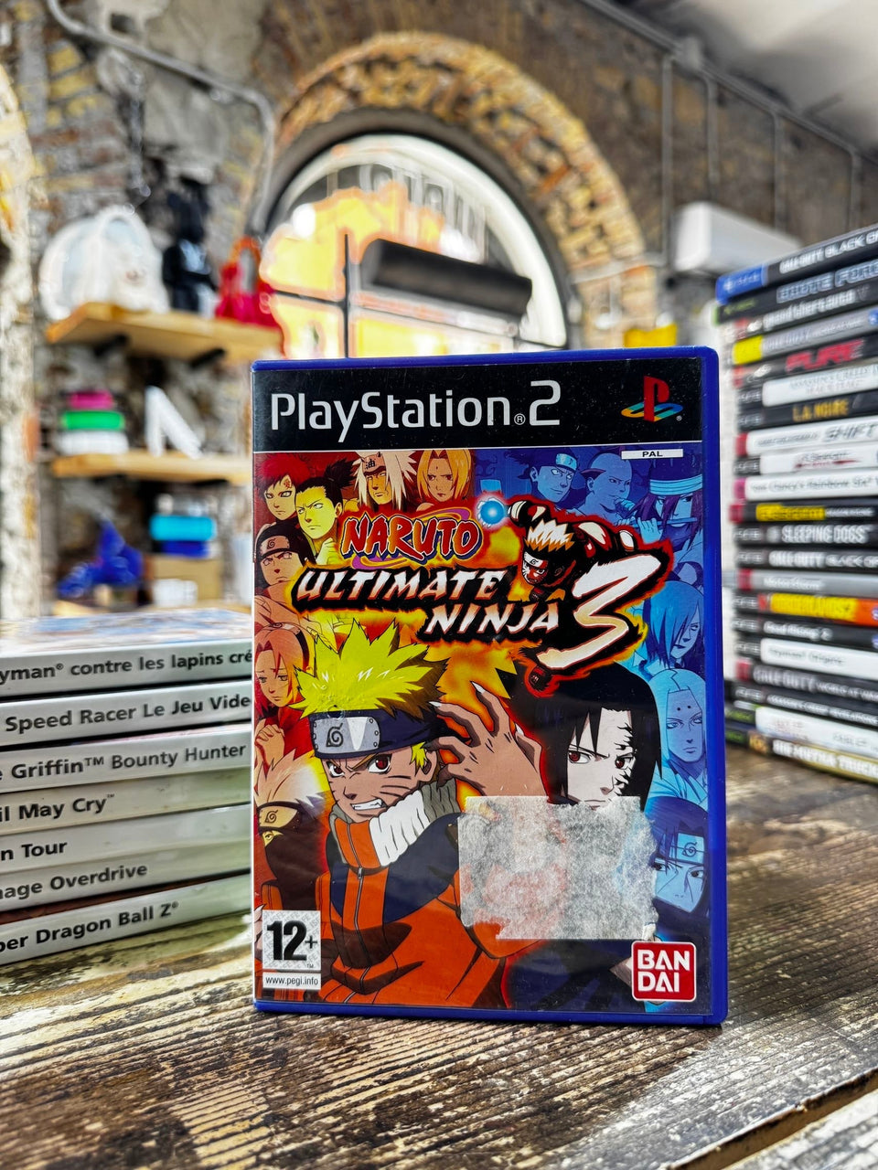 naruto: ultimate ninja 3 ps2 Playstation 2 pal