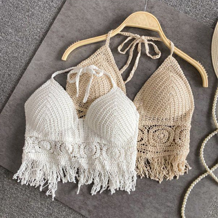 Women's boho rope top