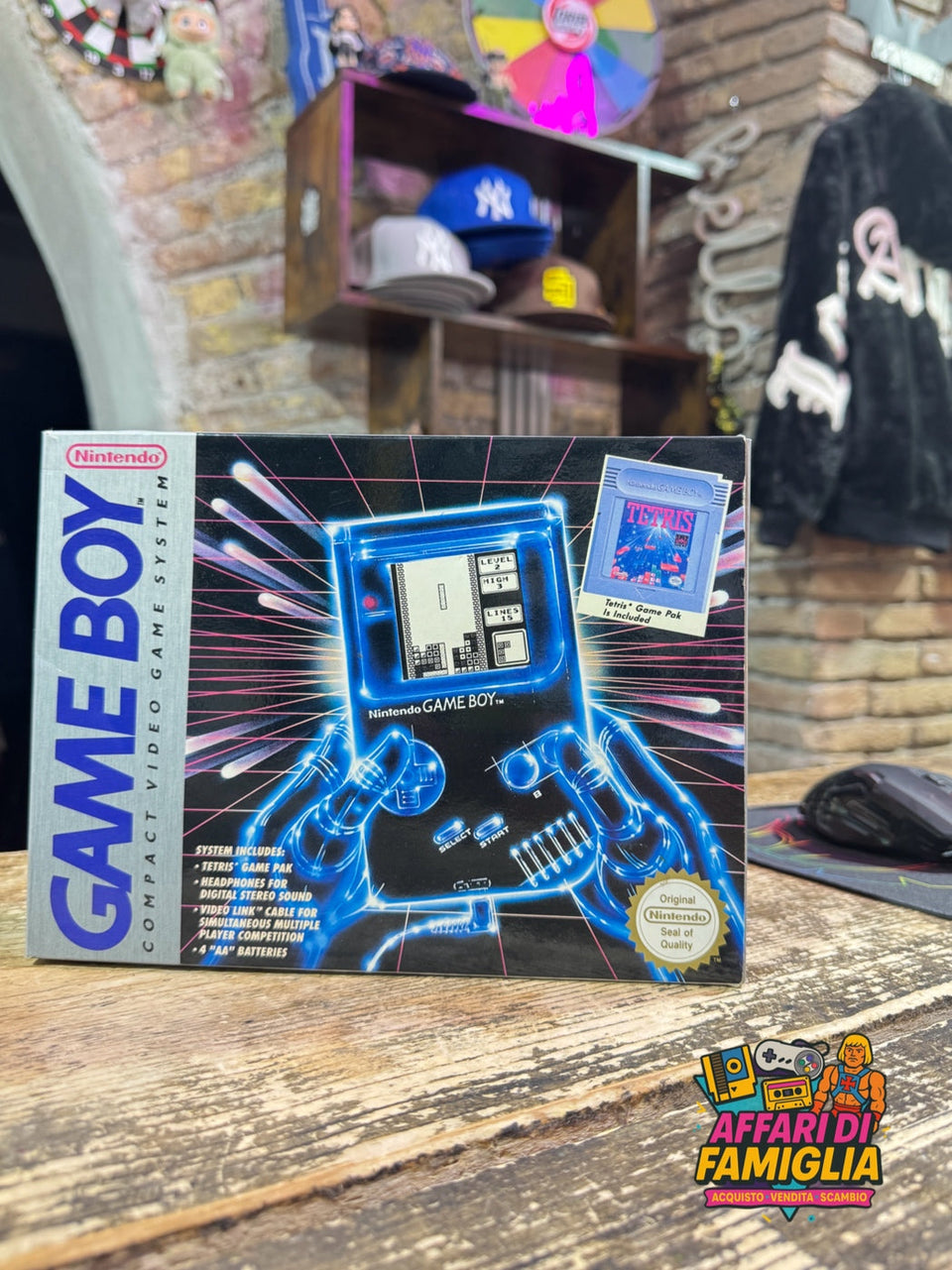 Console Nintendo Game Boy + Tetris – dmg-01