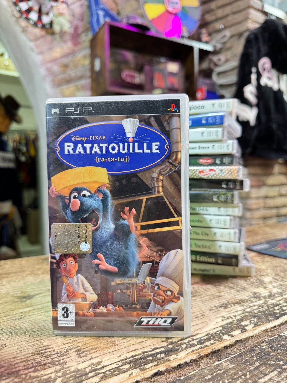 Gioco sony psp pal disney pixar ratatouille