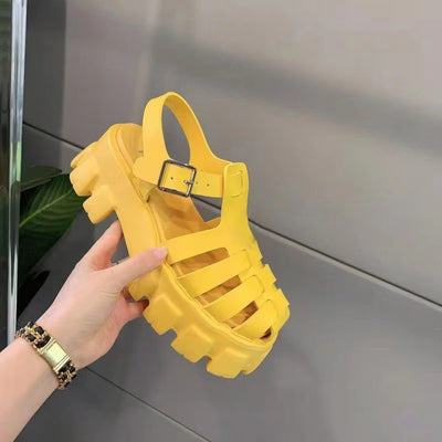 Sandalo ragnetto platform carroarmato donna eprolo BAD PEOPLE