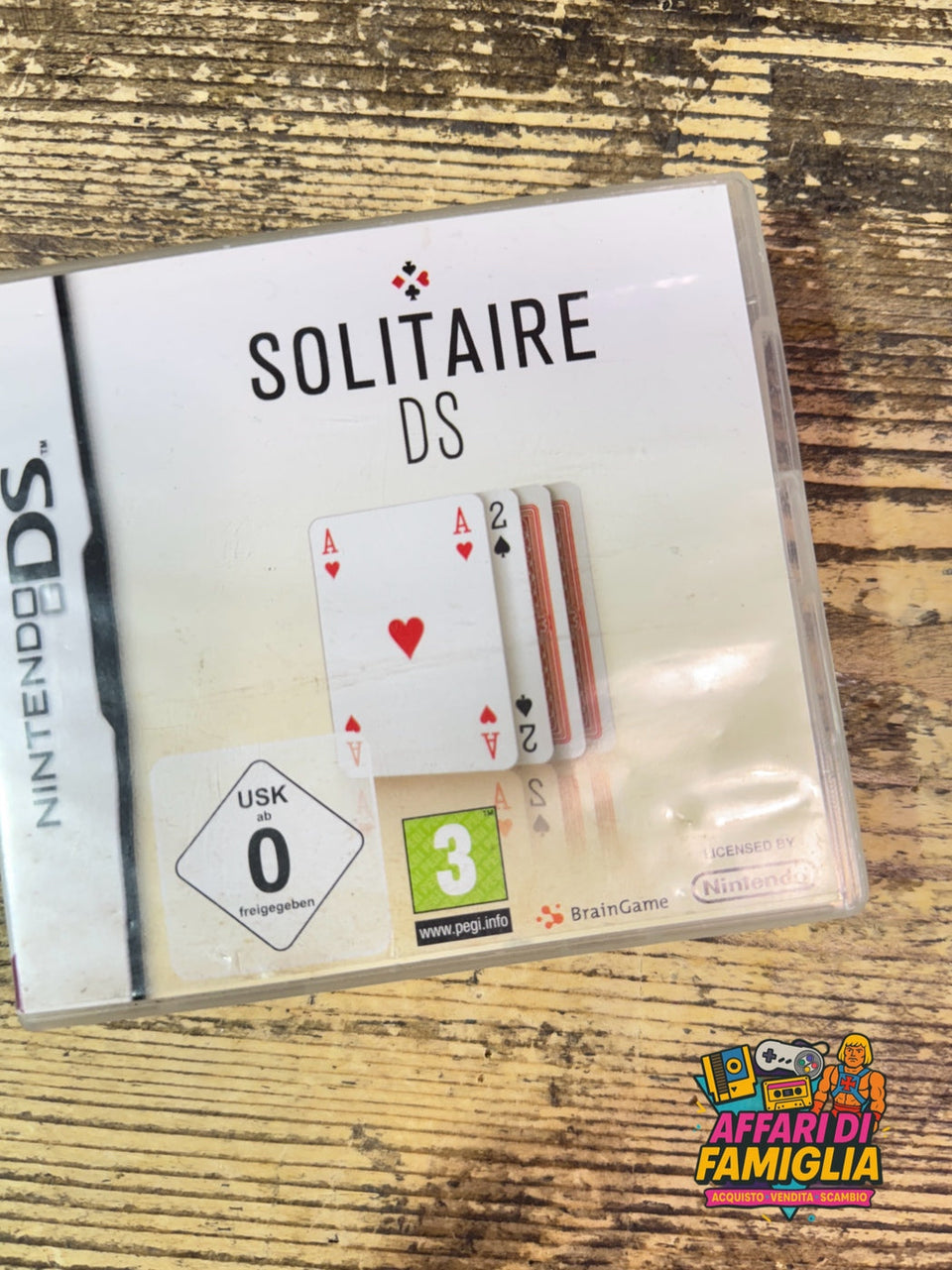 Gioco nintendo ds solitarie ds