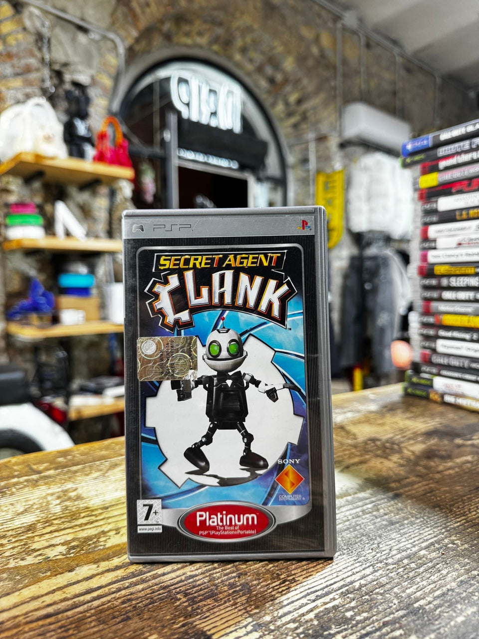 secret agent clank platinum sony psp pal cib