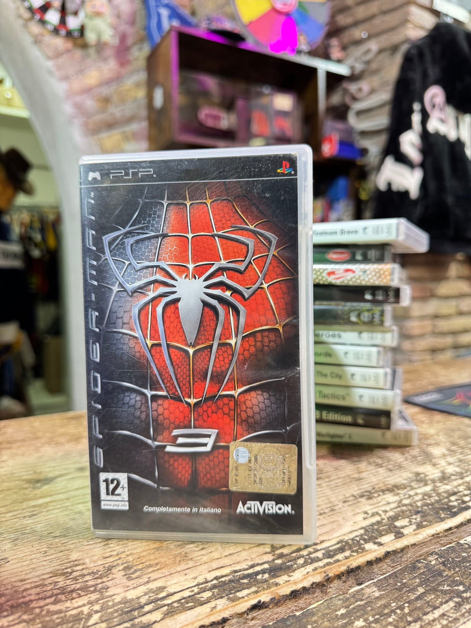 Gioco sony psp pal spider-man 3