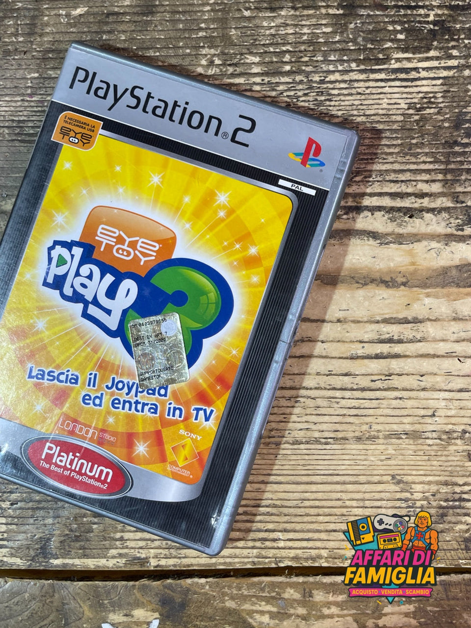 eye toy play 3 playstation 2 ps2 pal