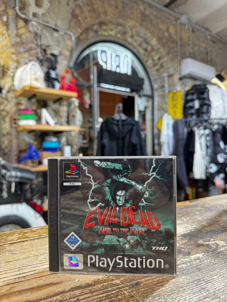 evil dead: hail to the king playstation 1 sony ps1 pal cib