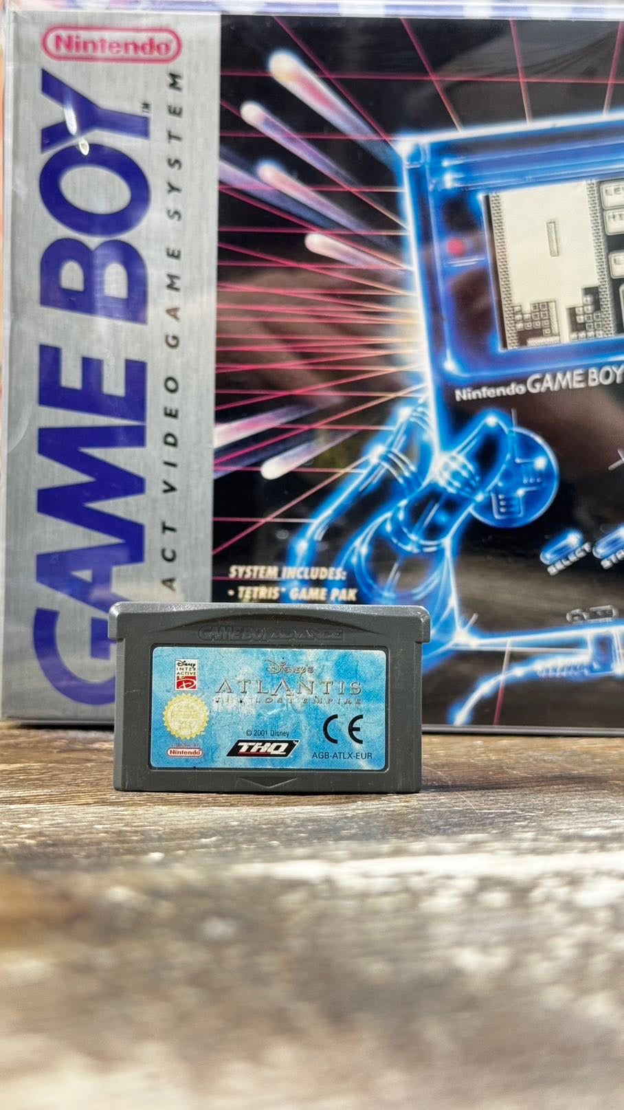 Disney atlantis Nintendo game boy advance gb loose
