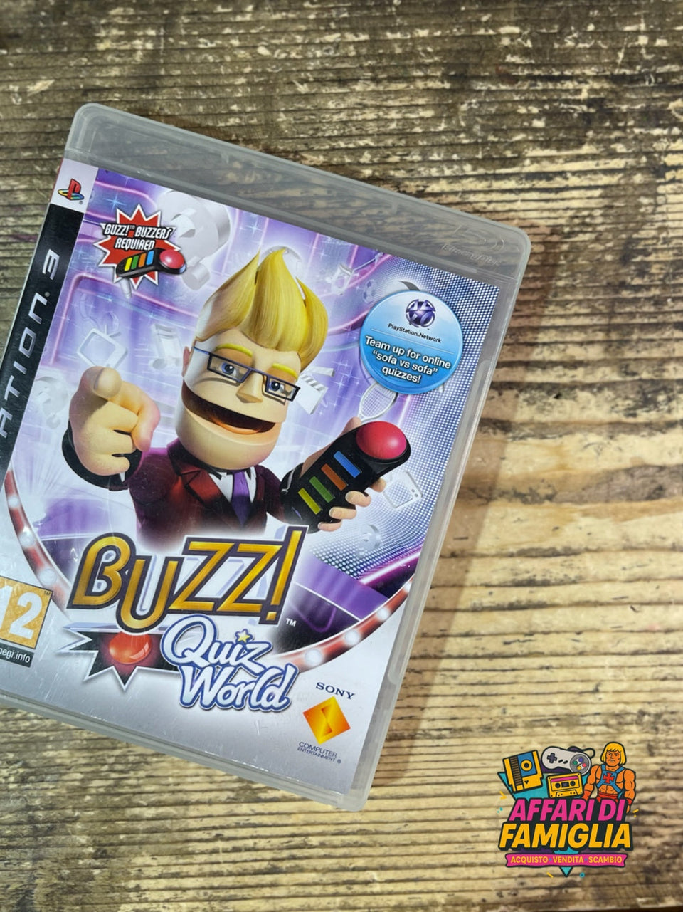 Buzz quiz world Playstation 3 ps3 pal