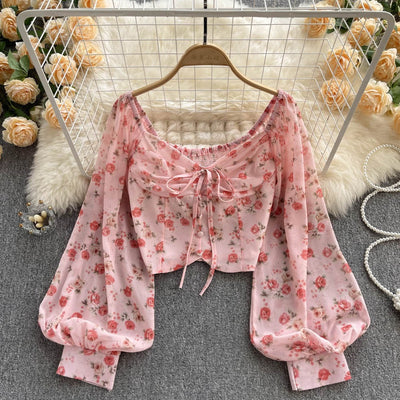Top fiorellini boho Pink One Size MUST HAVE