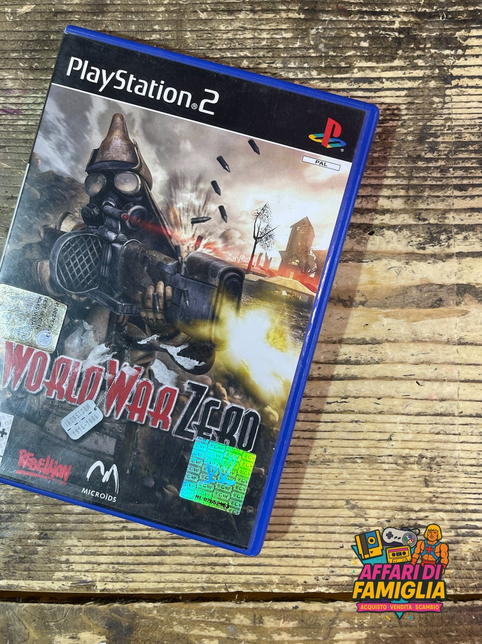 world war zero playstation 2 ps2 pal
