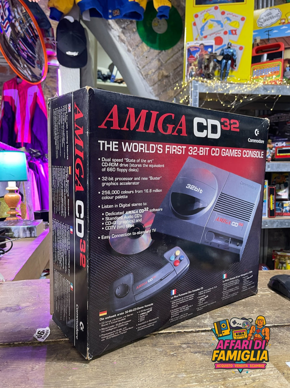 Console Amiga cd 32