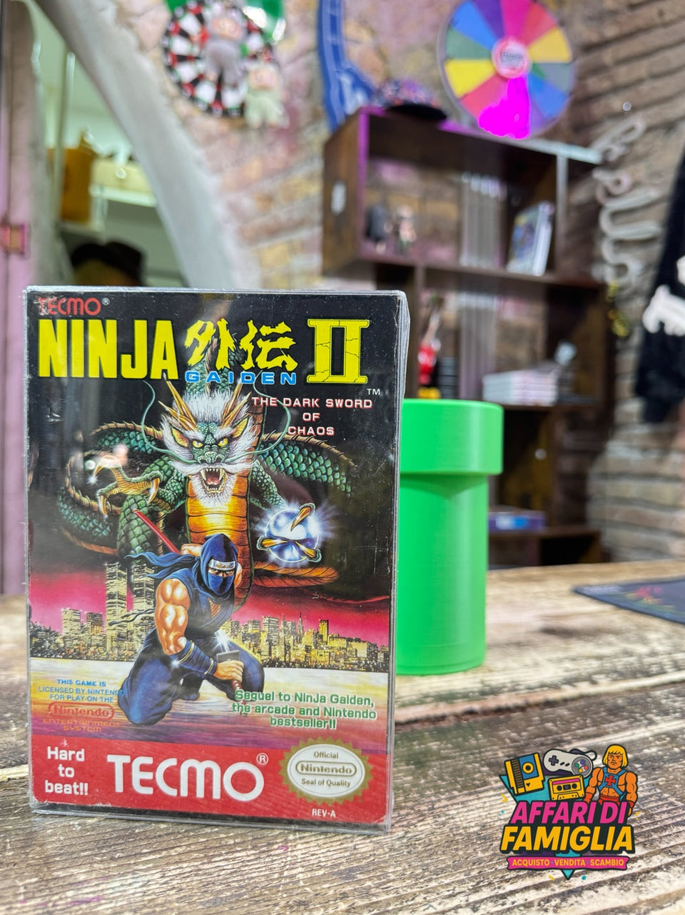 Gioco nintendo nes Ninja Gaiden 2 cib 1990