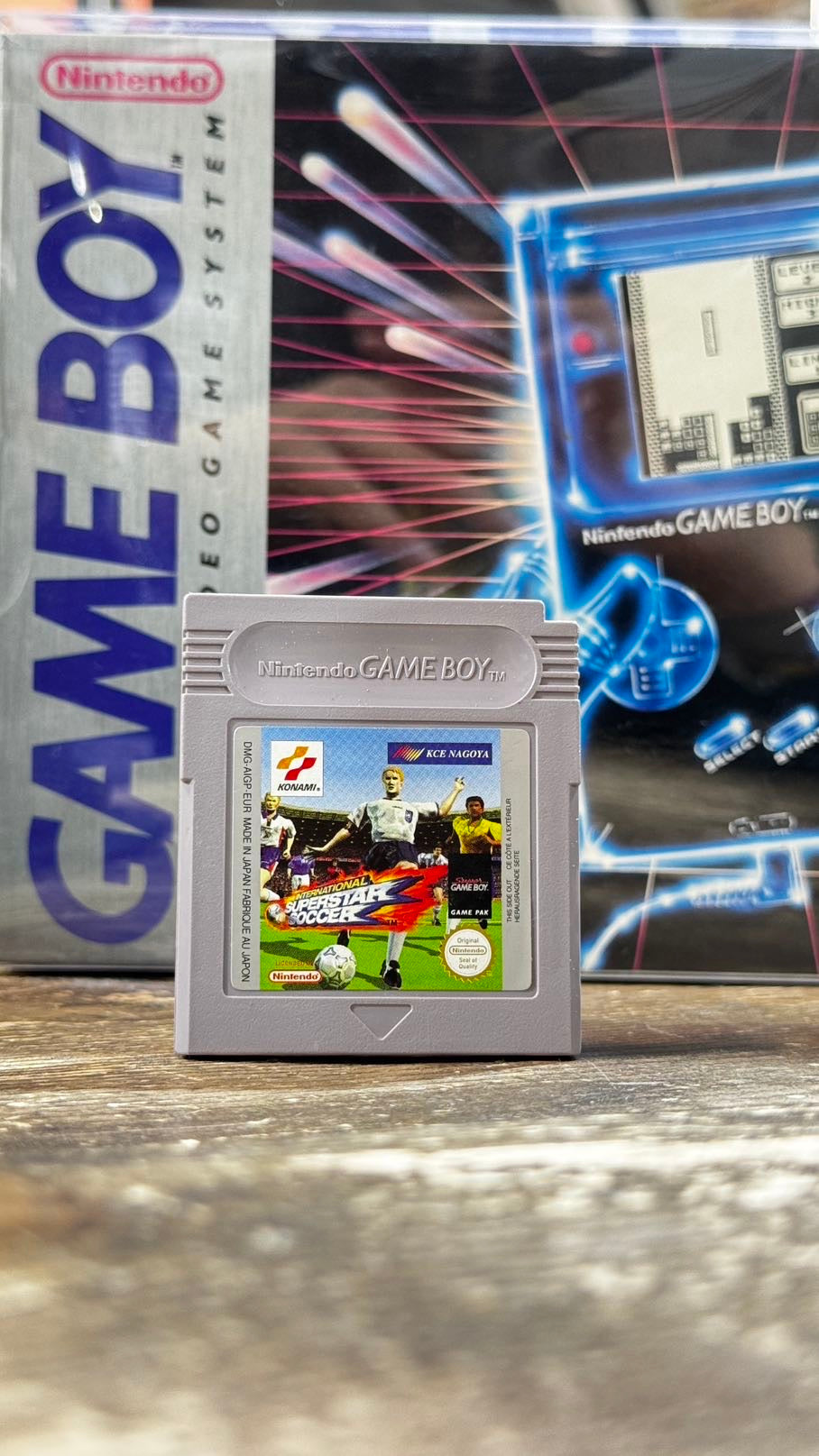 International super star soccer Nintendo game boy gb loose