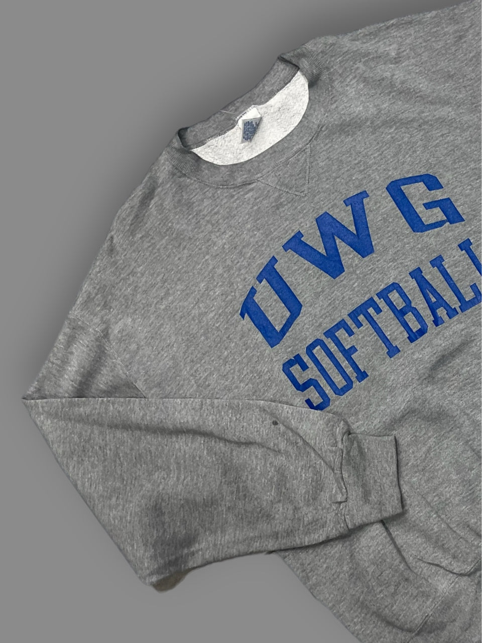 Felpa vintage UWG Softball tg XL