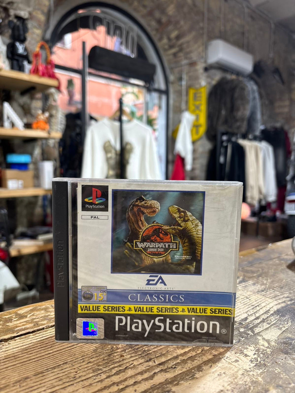 warpath jurassic park - playstation 1 ps1 pal