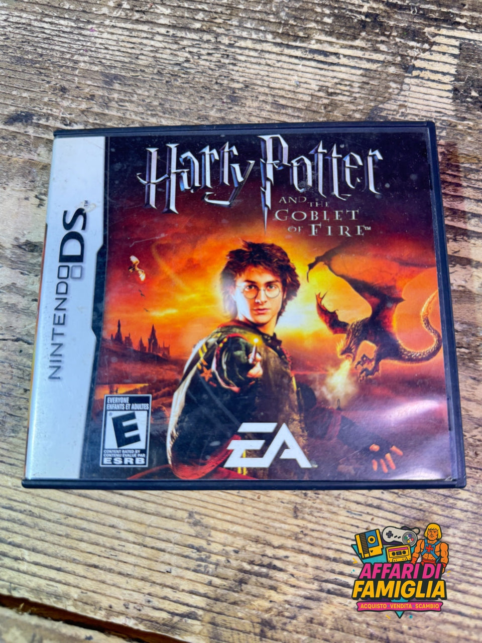Gioco nintendo ds harry potter e il calice di fuoco