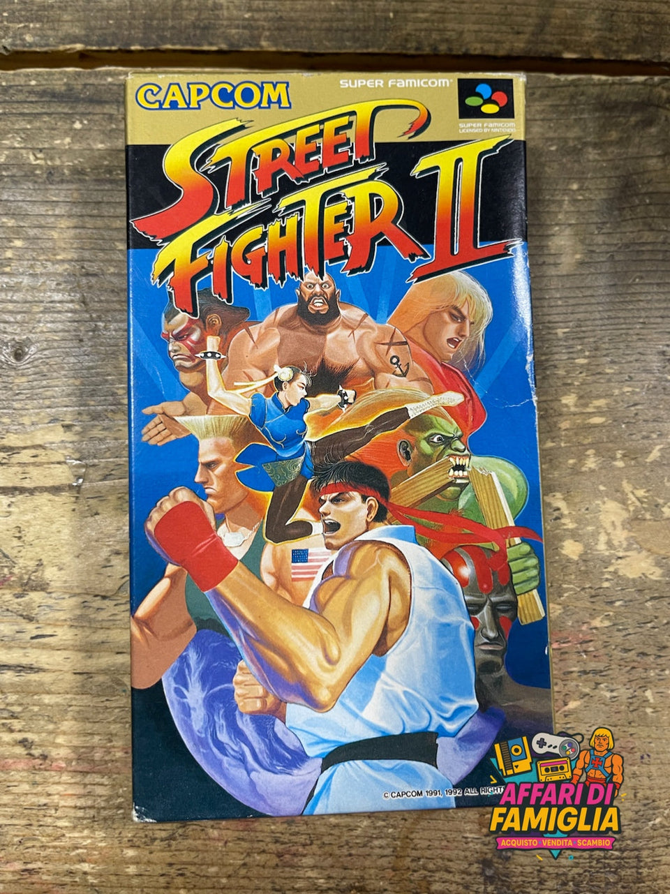 Gioco Street Fighter II – Super Famicom (Jap, 1992)