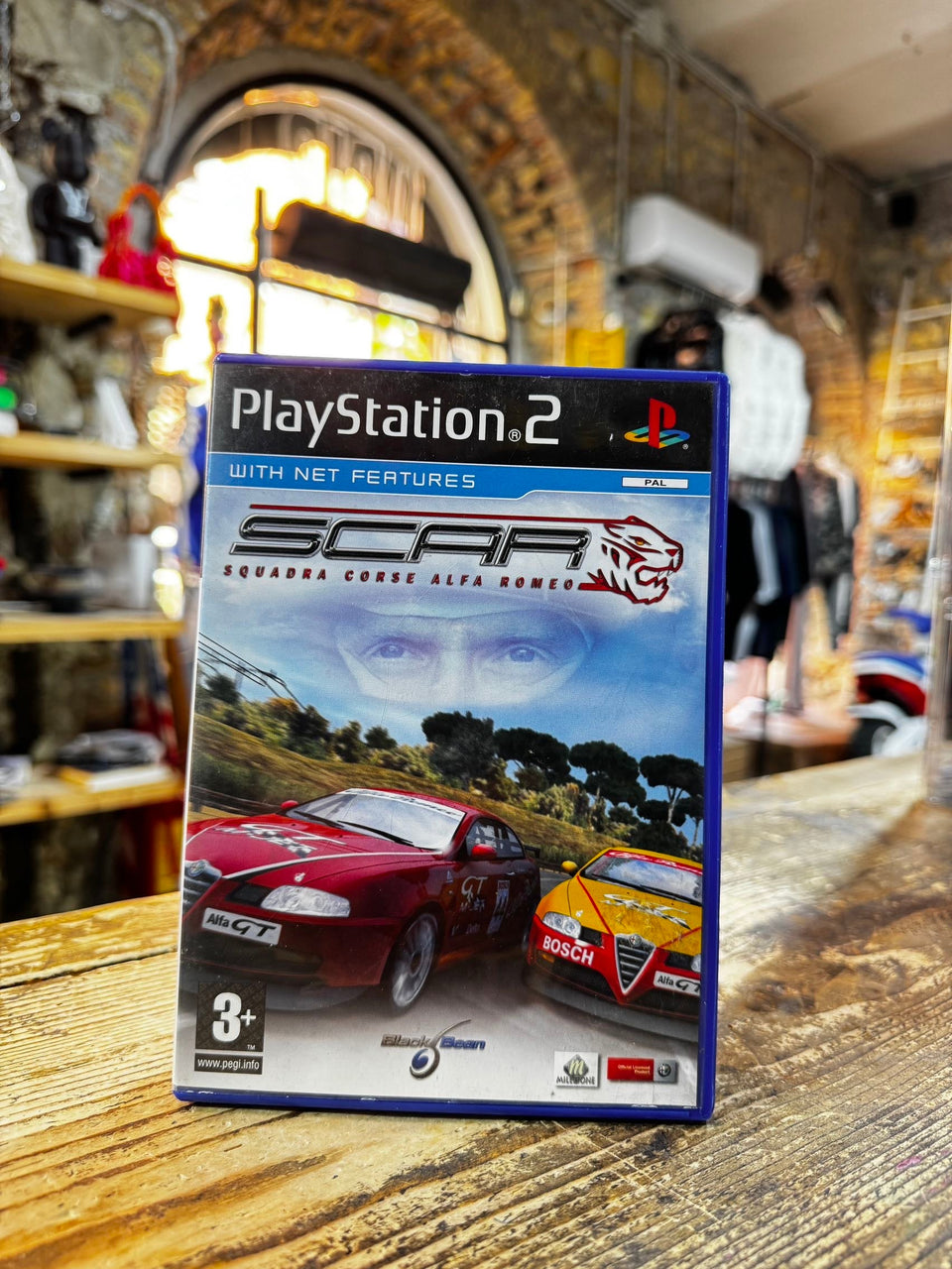 Scar squadra corse Playstation 2 sony ps2 pal cib