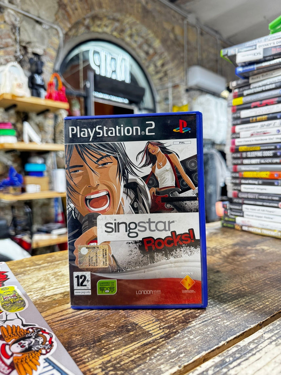 singstar rocks ps2 Playstation 2 pal cib