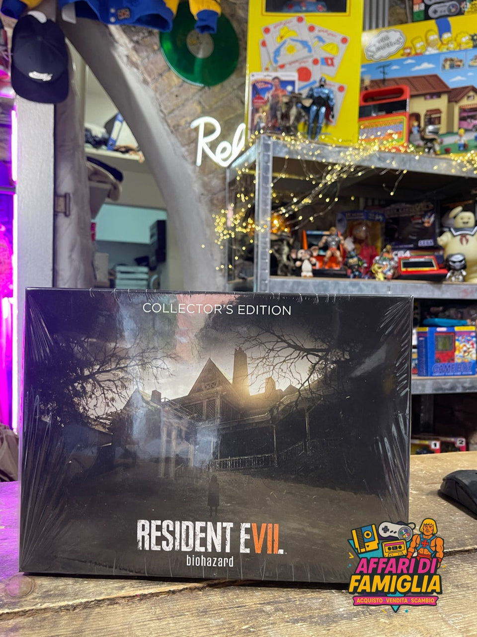 Gioco Resident EVIL 7 Biohazard Collector's Edition PS4 Mansion brand new