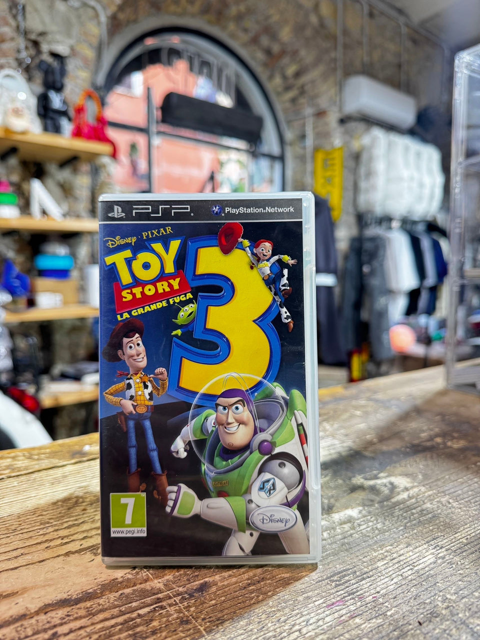 disney pixar toy story 3 la grande fuga sony psp pal cib
