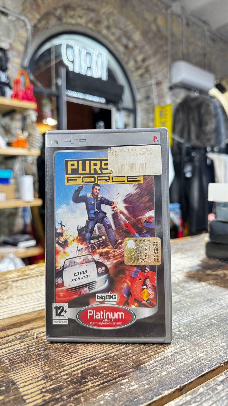 Pursuit force sony psp pal completo