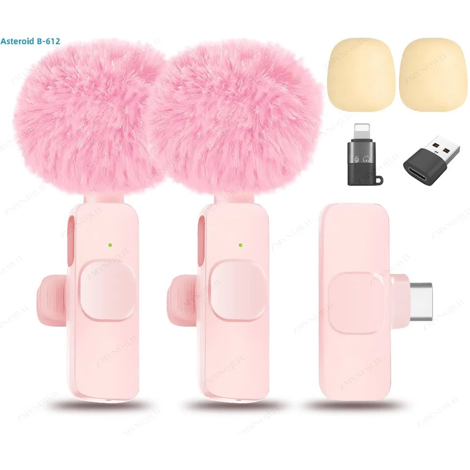 Wireless Lavalier Microphone Portable Audio