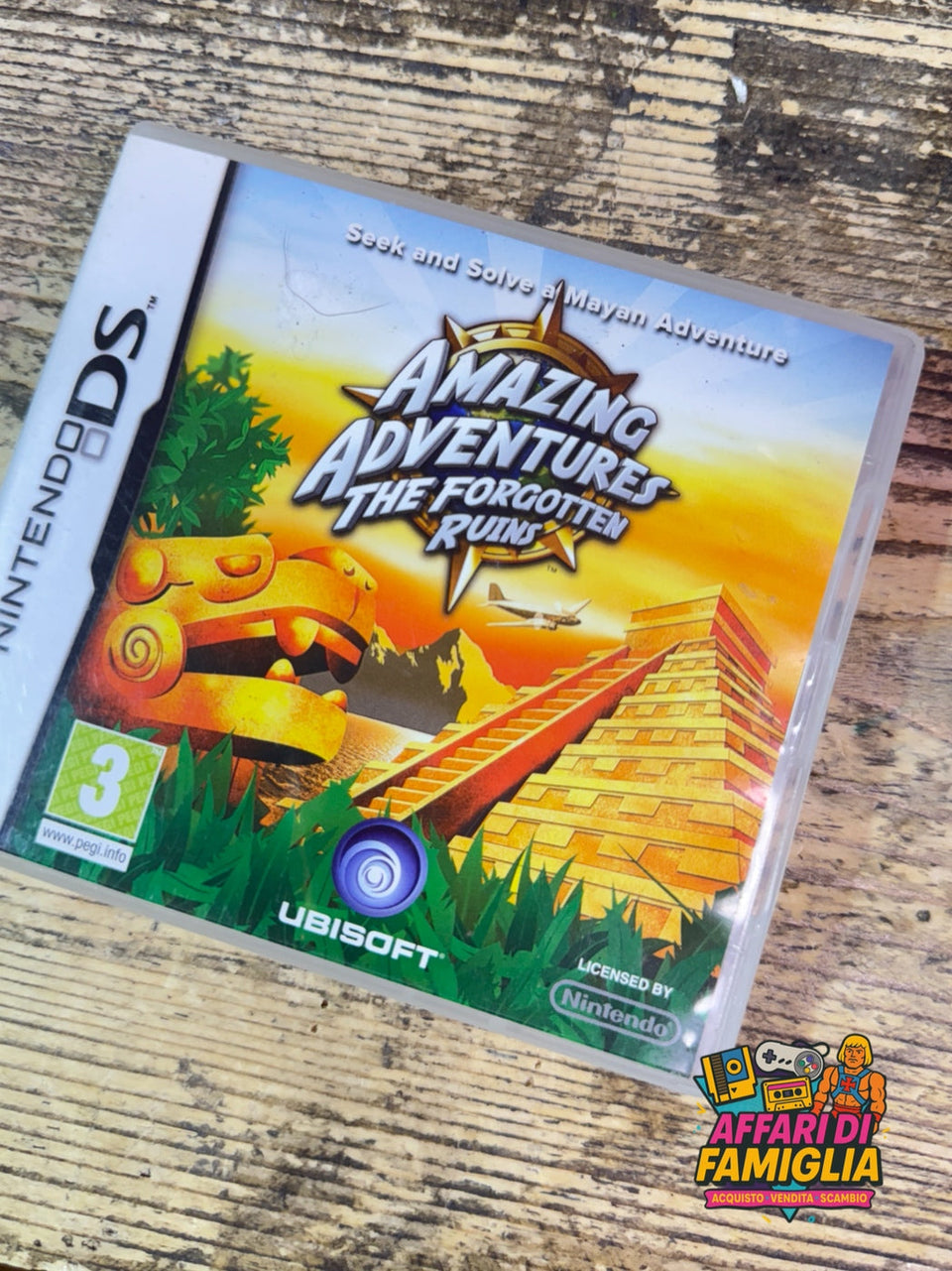 Gioco nintendo ds amazing adventures the forgotten ruins