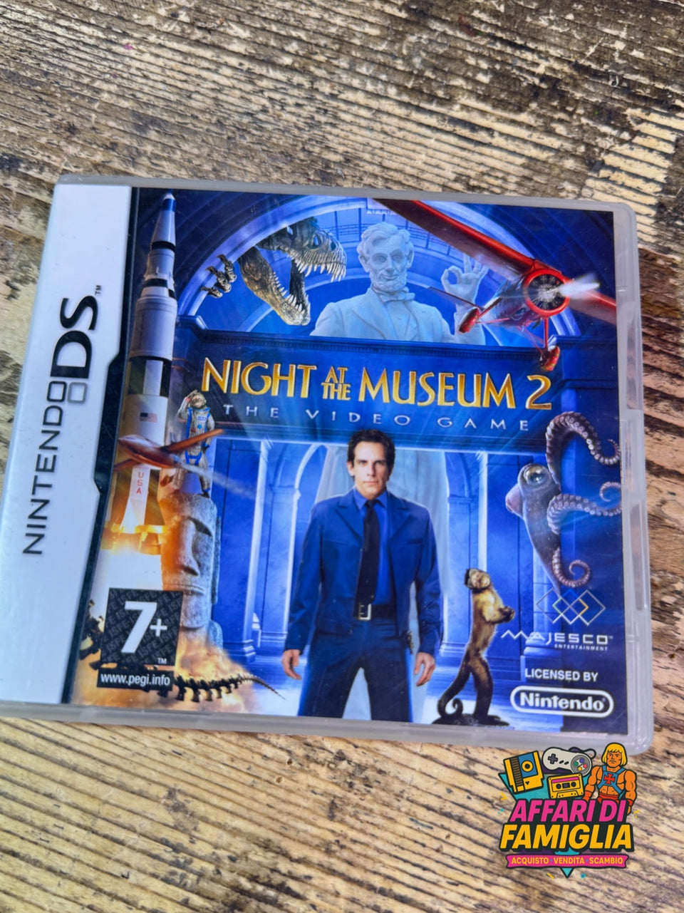 Gioco nintendo ds una notte al museo 2