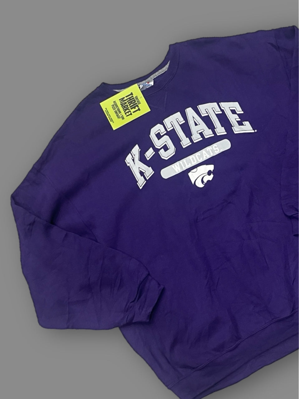 Felpa vintage K State tg 3XL