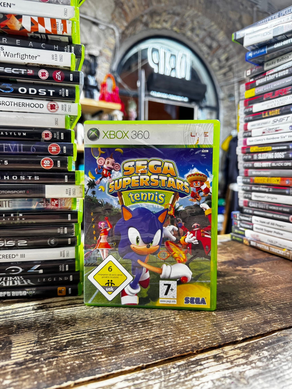 sega superstars tennis Xbox 360 pal cib