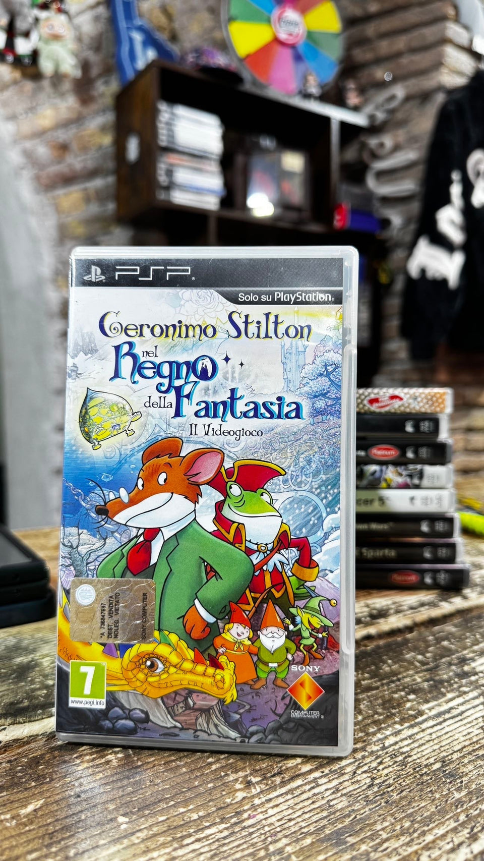 Gioco sony psp geronimo stilton nel regno della fantasia