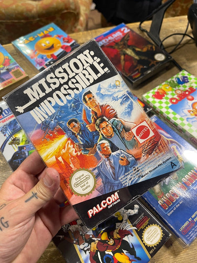 Gioco nintendo nes Mission Impossible Retrogame BAD PEOPLE