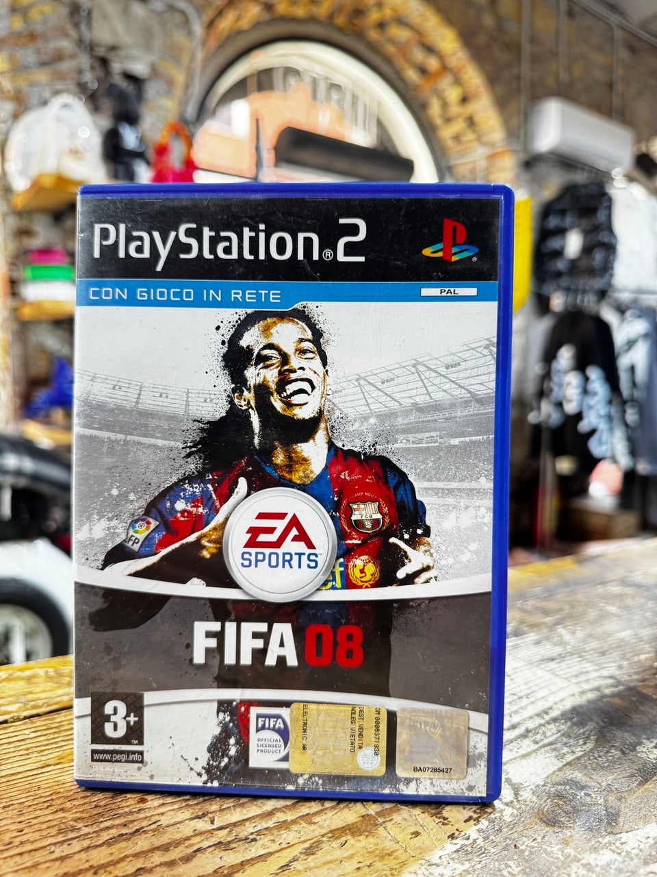 fifa 2008 playstation 2 sony ps2 pal