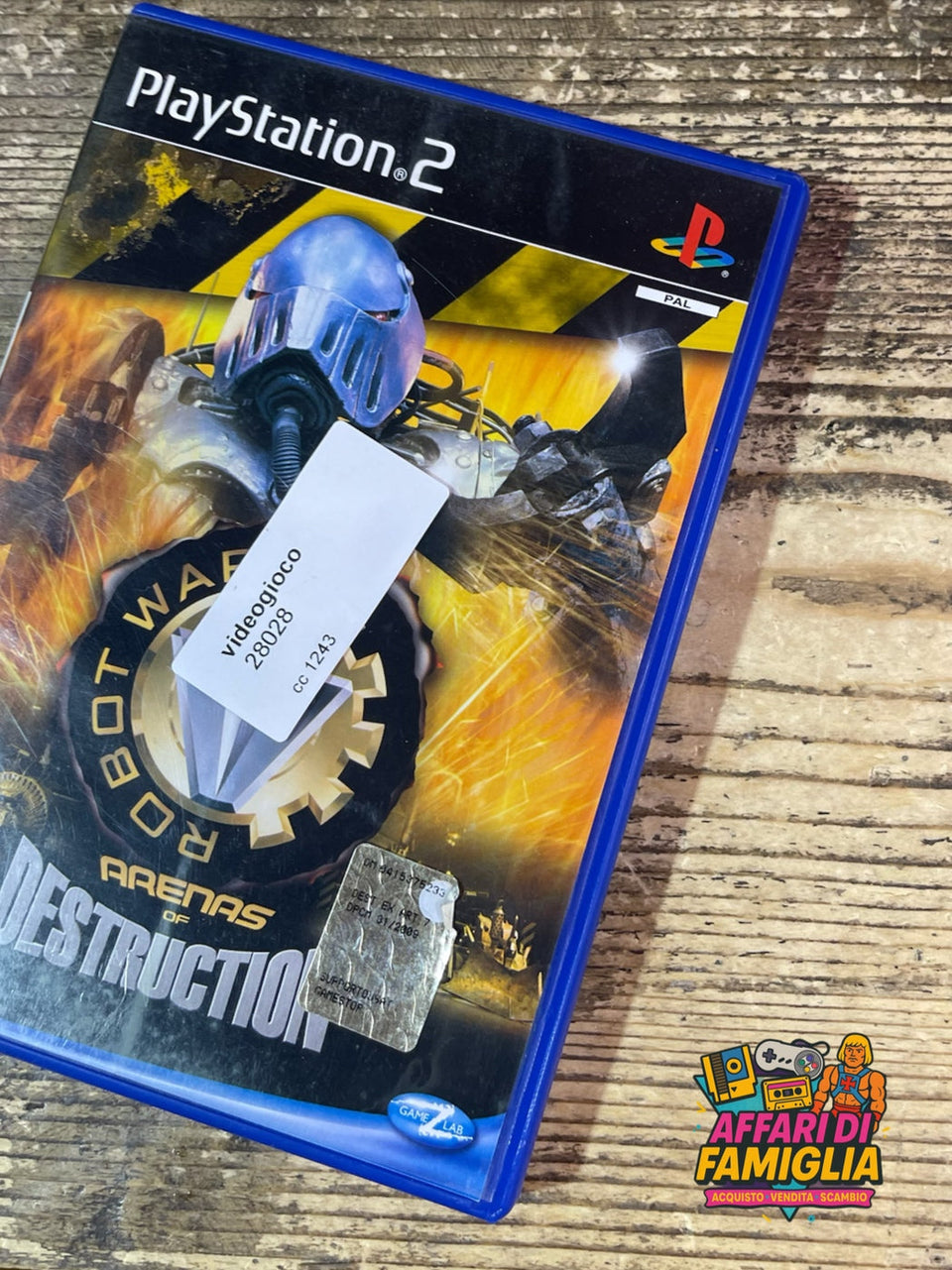 robot wars playstation 2 ps2 pal