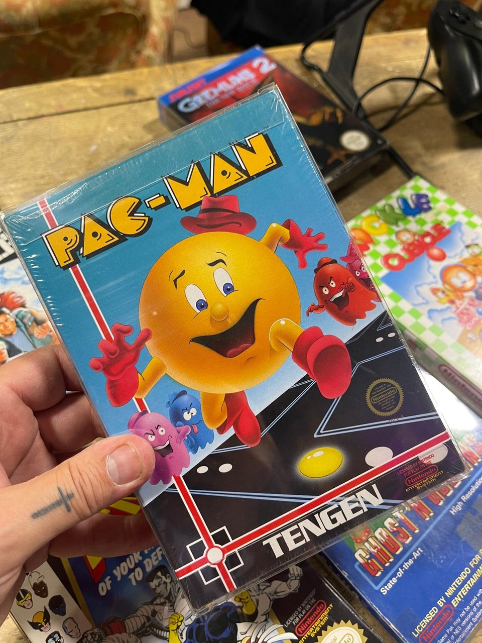 Gioco nintendo nes Pac man