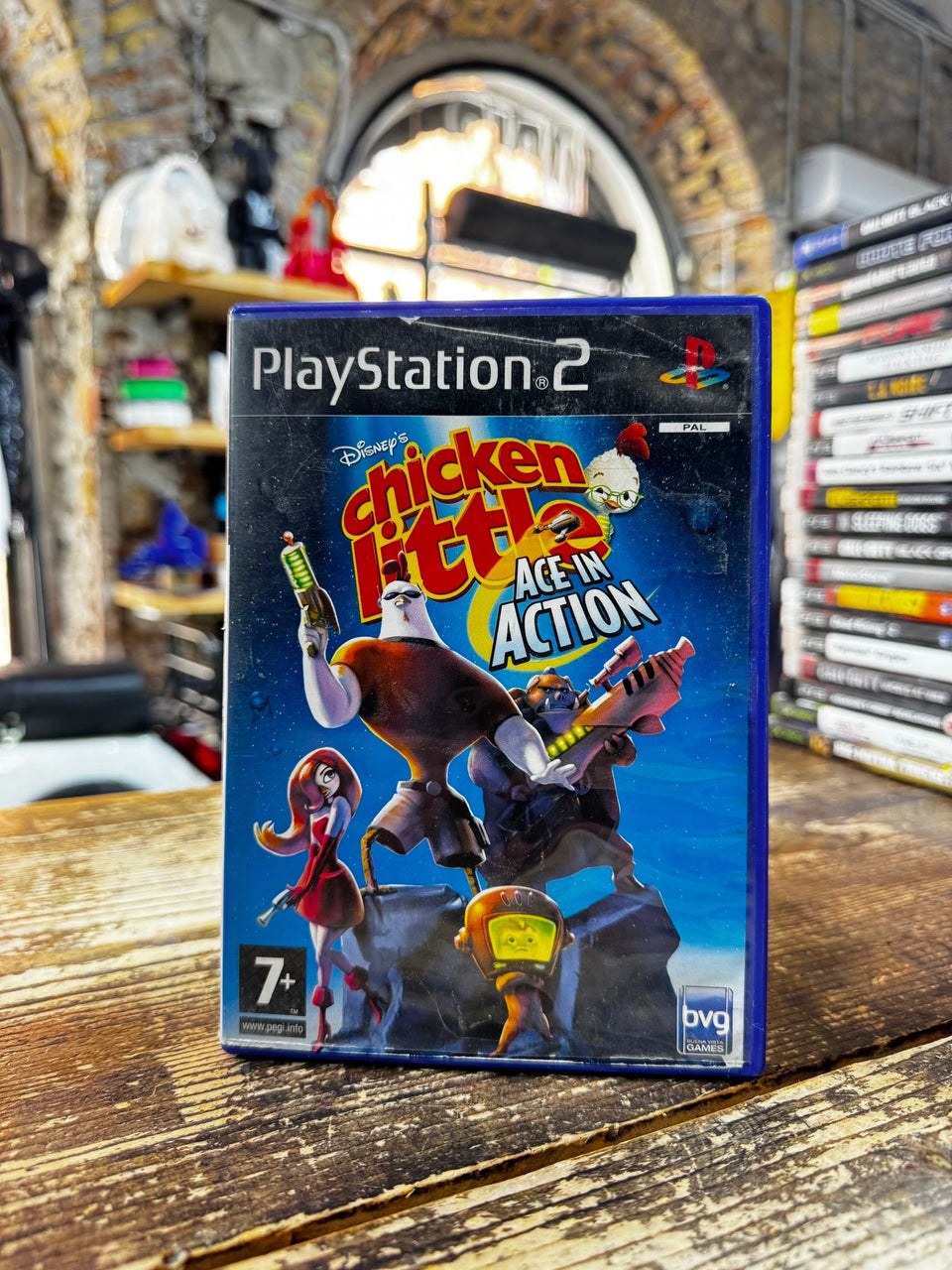 disney's chicken little: ace in action ps2 Playstation 2 pal cib