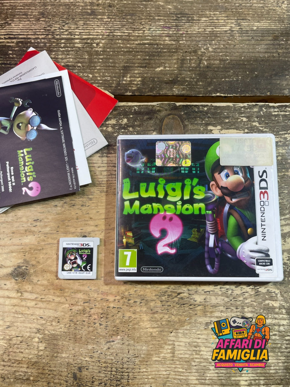 Gioco nintendo 3ds Luigi's Mansion 2