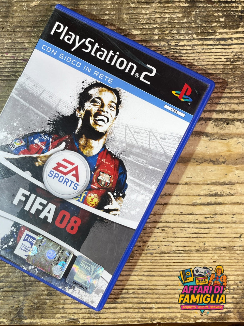 fifa 2008 playstation 2 ps2 pal