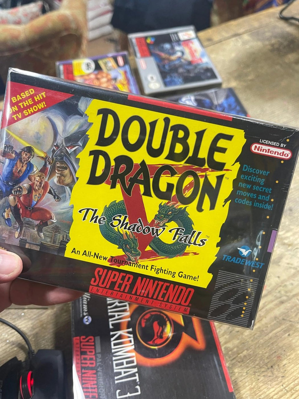 Gioco Double Dragon 5 Super Nintendo USA