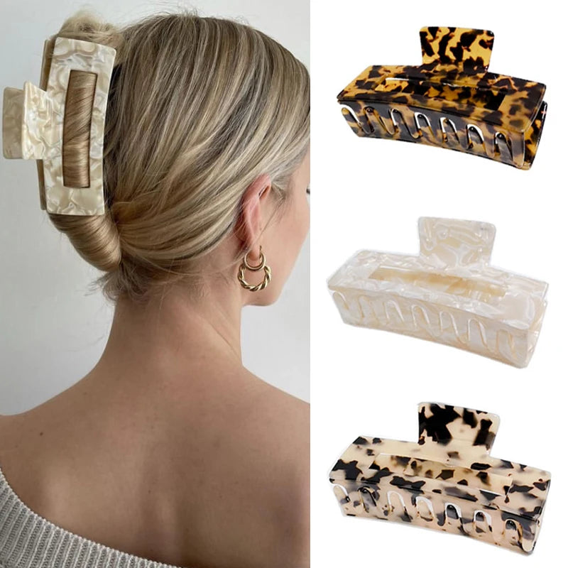 MAX Hot Ins Large Acetate Hair Claw