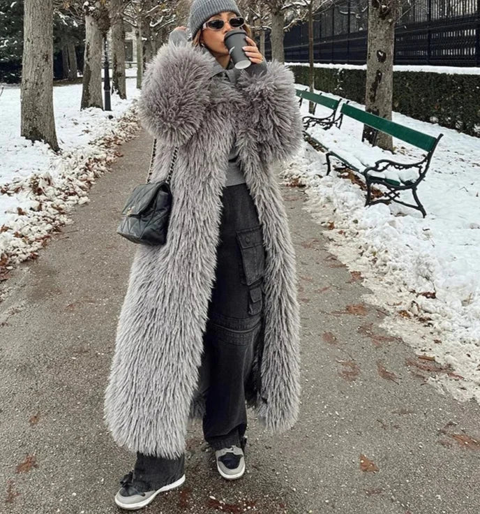 Maxy eco pelliccia donna faux fur