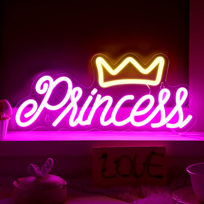 Crown Neon Signs Princess LED Default Title Neon Signs