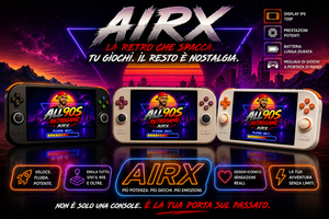 AIR X 5.5” Android 14 – 128GB STOCK / 256GB ALL90S EDITION