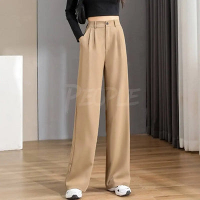 pantalone donna loose Light coffee MUST HAVE
