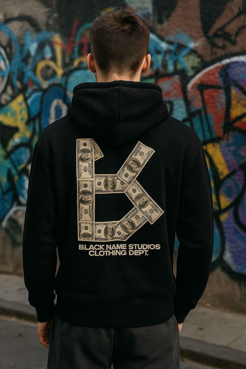 Felpa Dollar nera