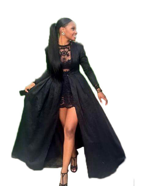 Loose Chiffon Lace Sexy Dress Two Sets